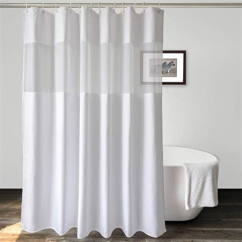 Hotel Shower Curtain White