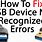 How to Fix USB Device Not Recognized