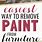 How to Remove Paint From Wood Furniture