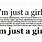 I'm Not That Girl Quotes