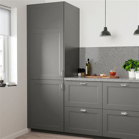 IKEA Gray Kitchen Cabinets