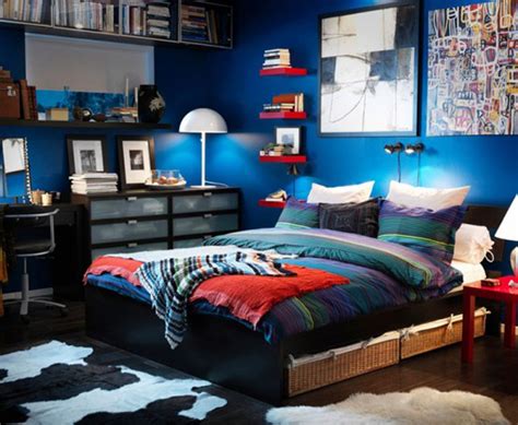 IKEA Teenage Boy Bedroom Design Ideas