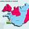 Iceland Population Density Map