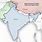India-China Pakistan Map