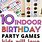 Indoor Birthday Party Games