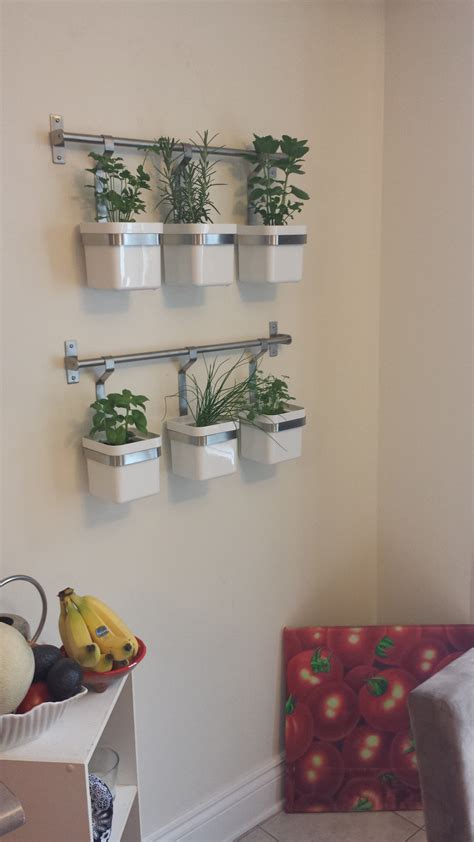 Indoor Herb Garden IKEA Hack