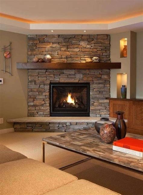 Interior Design Corner Fireplace