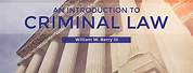 Introduction to Criminal Law