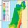 Israel Rainfall Map
