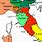 Italy 1848 Map