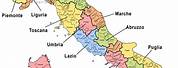 Italy Regions Provinces