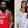 James Harden and Wife