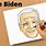 Joe Biden Drawing Easy