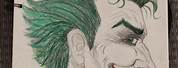 Joker Profile Sketch