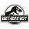 Jurassic Park Birthday Boy SVG