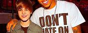 Justin Bieber and Chris Brown Friends