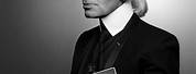 Karl Lagerfeld Portrait in Vogue