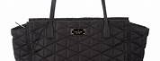 Kate Spade Black Quilted Tote Nylon