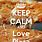 Keep Calm and Love Pizza