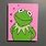 Kermit Frog Painting
