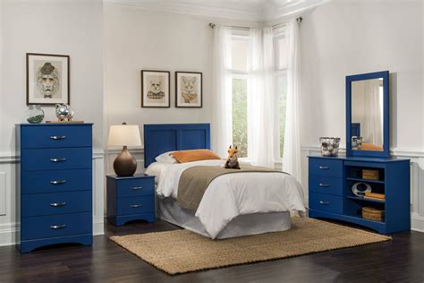 Kids Blue Bedroom Set