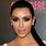 Kim Kardashian with Makeup