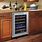 Kitchen Cabinets with Wine Cooler