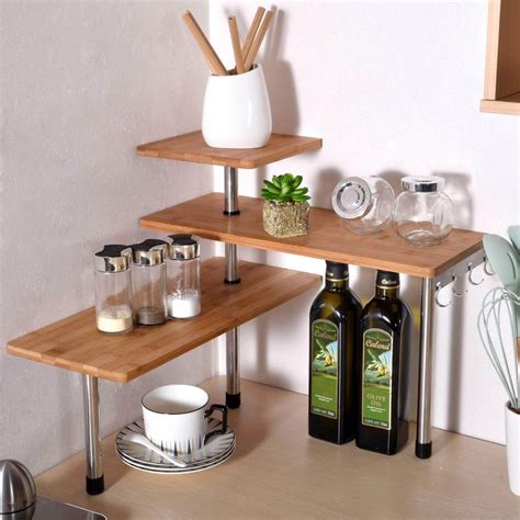 Kitchen Corner Shelf Ideas