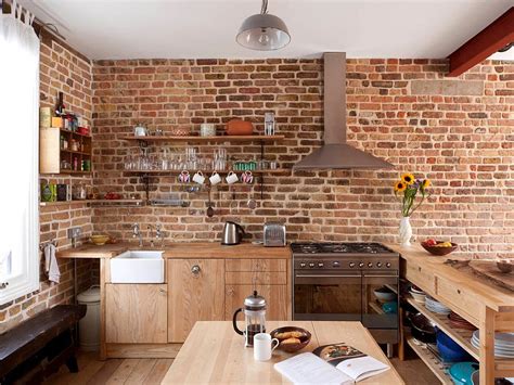Kitchen Designs with Brick Walls