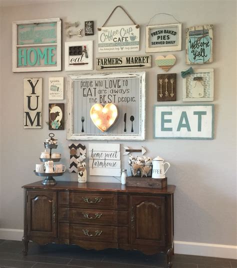 Kitchen Gallery Wall