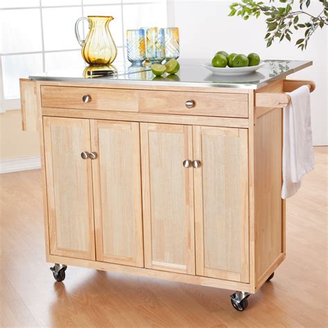 Kitchen Island On Casters