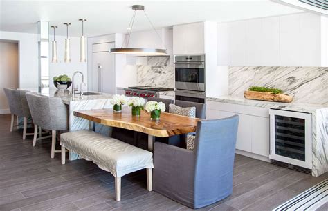 Kitchen Island as Dining Table