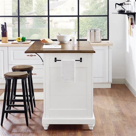 Kitchen Island with 2 Stools