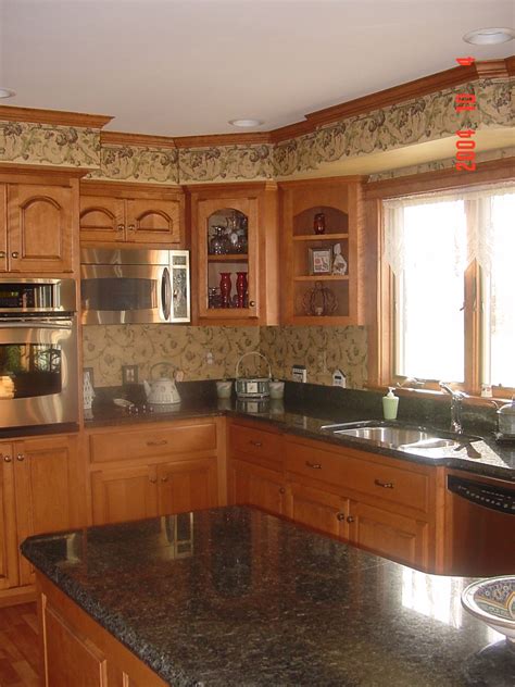 Kitchen Soffit above Cabinets Decorating
