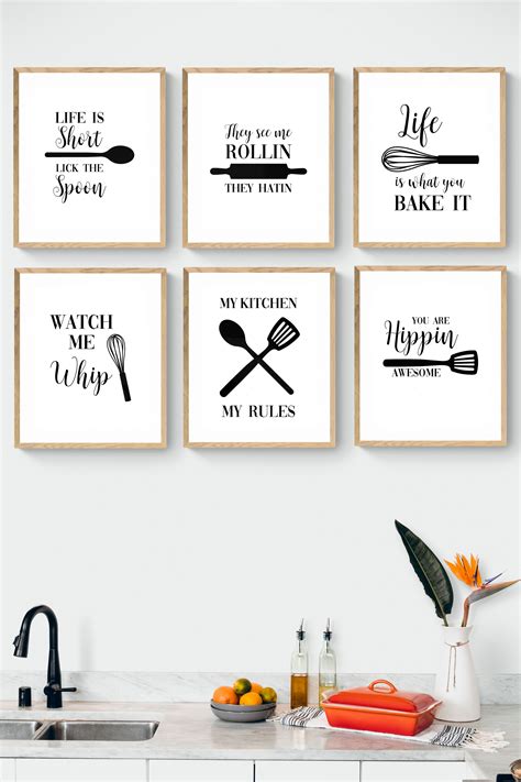 Kitchen Wall Quotes and Sayings