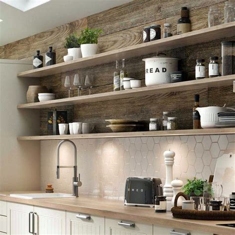 Kitchen Wall Shelves Ideas