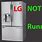 LG Freezer Not Cooling