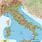Landkarte Italien