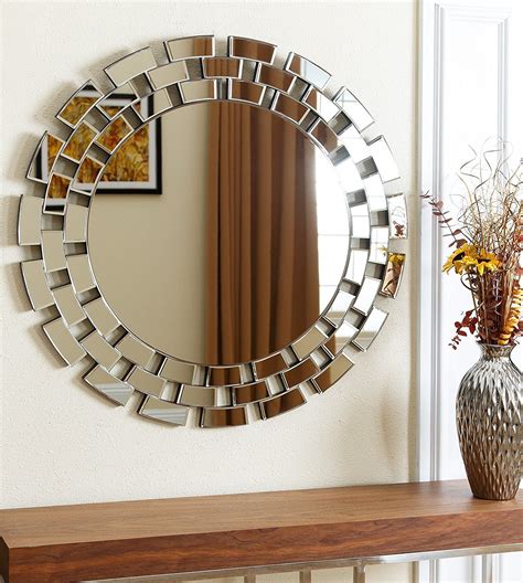 Large Round Wall Mirrors Decorative