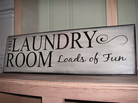 Laundry Room Sign Ideas
