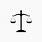 Law Symbol Logo