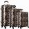 Leopard Print Luggage