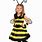 Little Girl Bee Costume