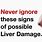 Liver Pain Symptoms Lower Back