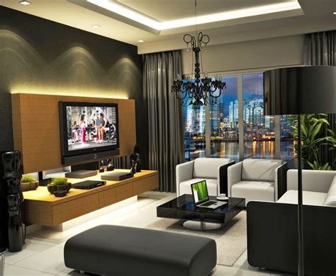 Living Room Apartment Contemporary