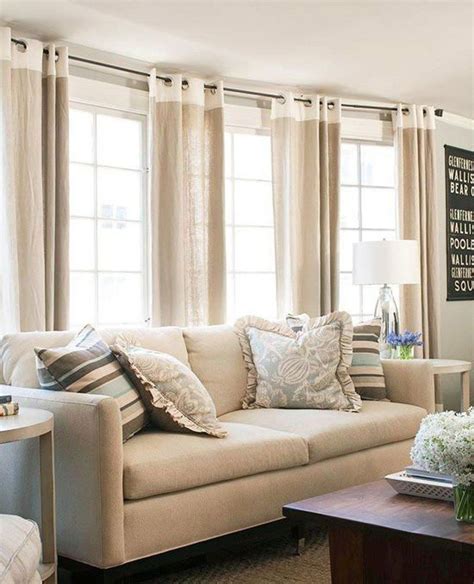 Living Room Curtain Ideas Pinterest