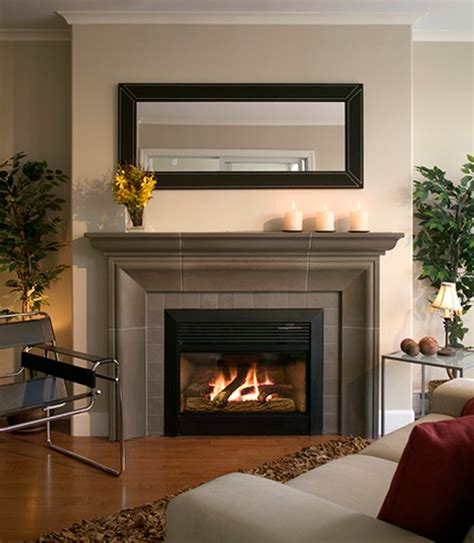 Living Room Gas Fireplaces