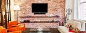 Living Room Ideas with Brick Wall