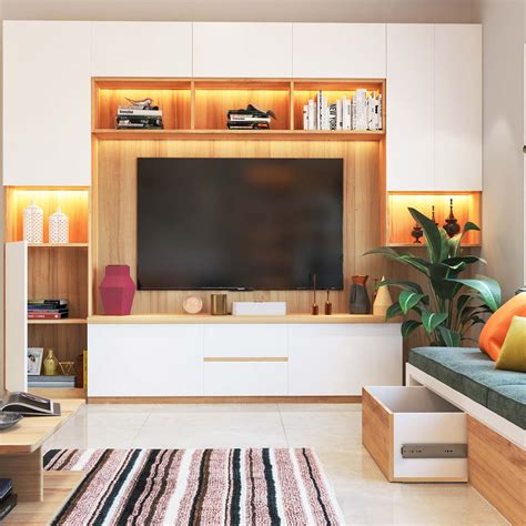 Living Room Wall Cabinet Designs