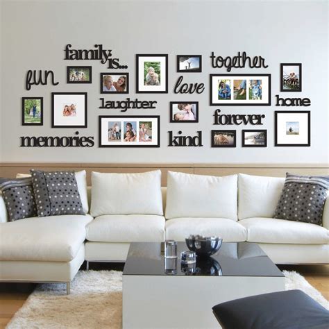 Living Room Wall Decor Collage